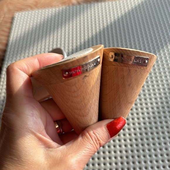 BURBERRY WHITE LEATHER MULES - Picture 6 of 8